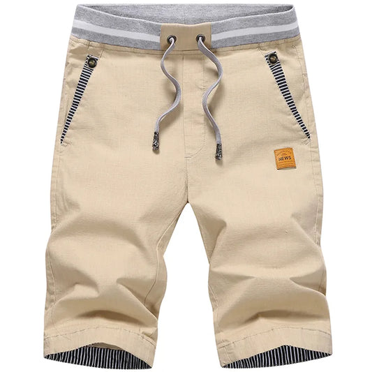 Linen Mens Shorts Newest Summer Casual Shorts Men Cotton Fashion Men